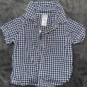 Carters short sleeve button down shirt
